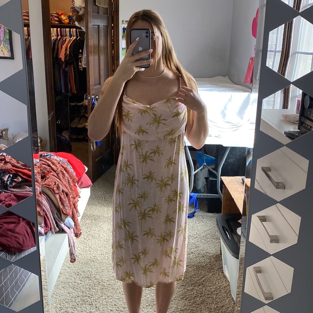 Palm tree dress